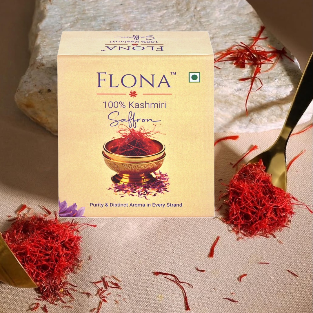 FLONA Kashmiri Premium Saffron/Kesar/Zafran