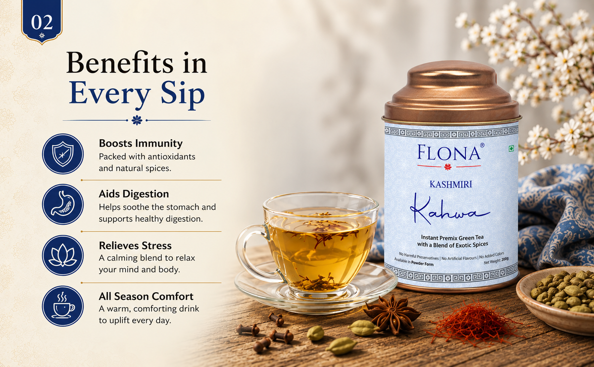 Kashmiri Kahwa Tea Premix – 200g | Shahi Kahwa