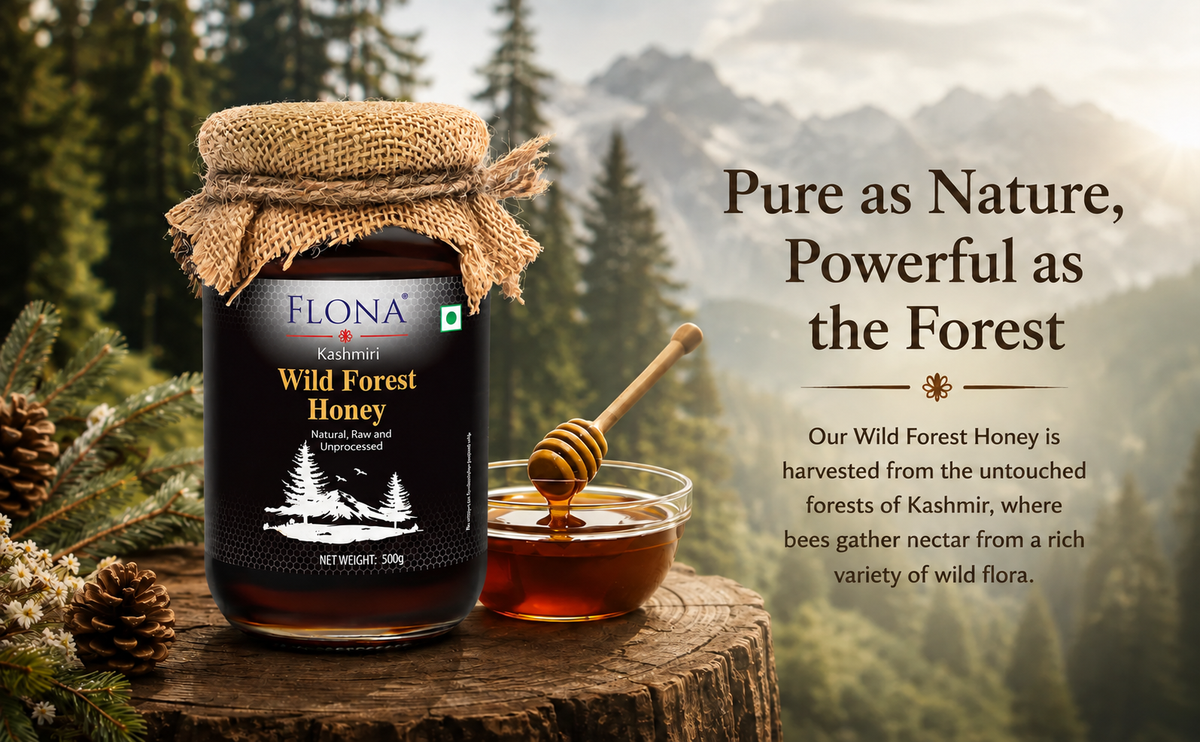 Kashmiri Wild Forest Honey | Natural, Unprocessed & Raw