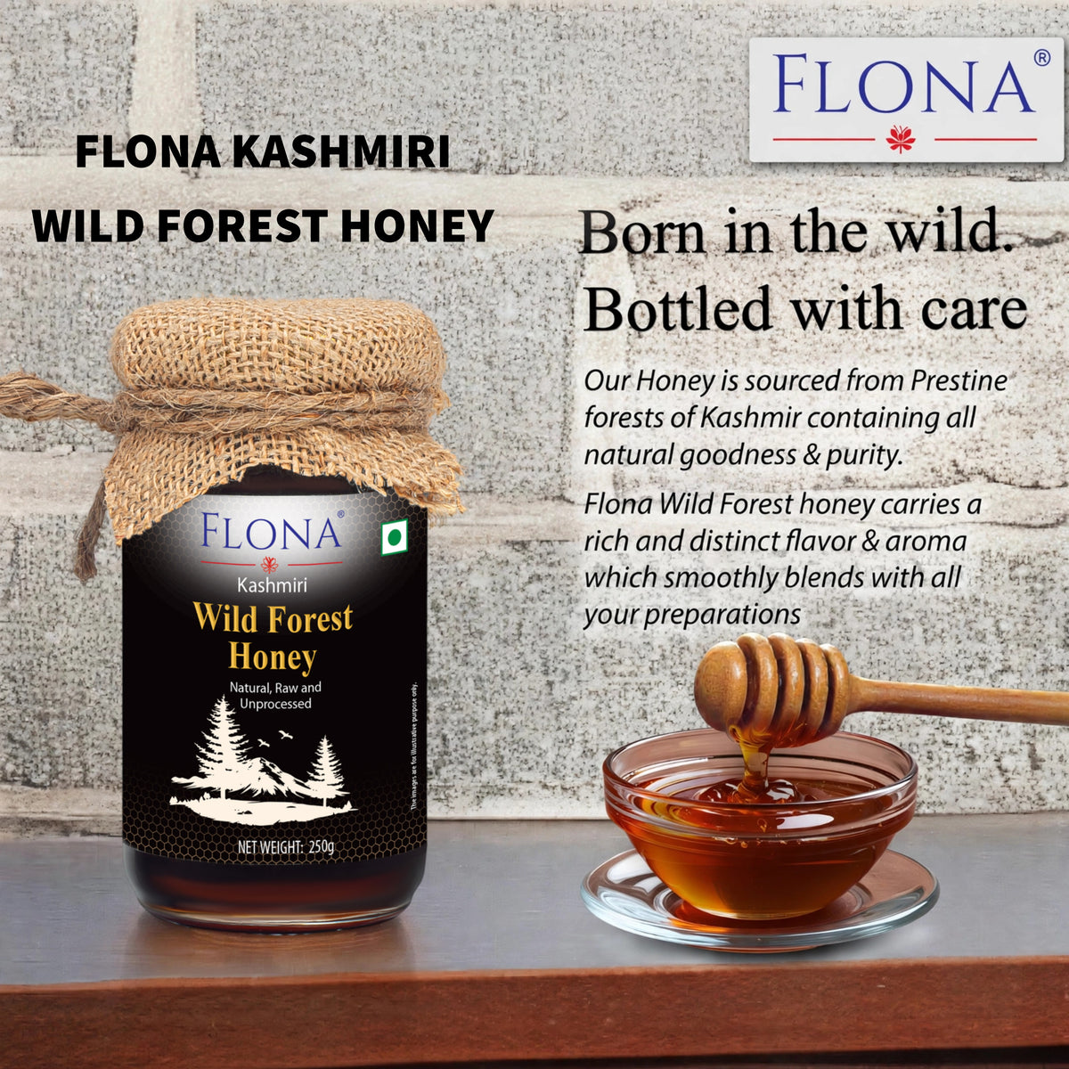 Kashmiri Wild Forest Honey | Natural, Unprocessed & Raw