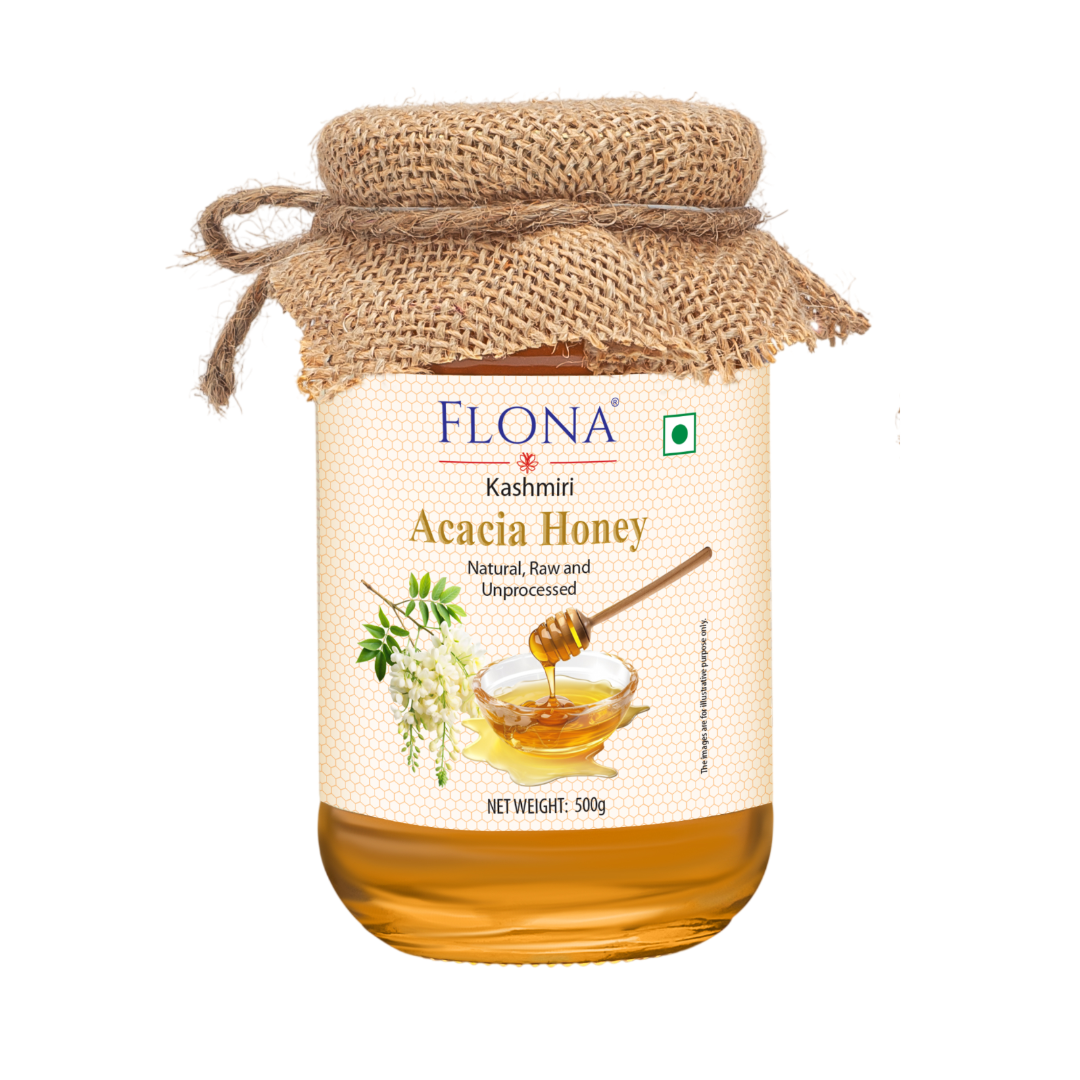 Kashmiri Acacia Honey | Natural, Unprocessed & Raw