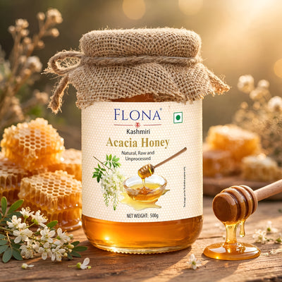 Kashmiri Acacia Honey | Natural, Unprocessed & Raw