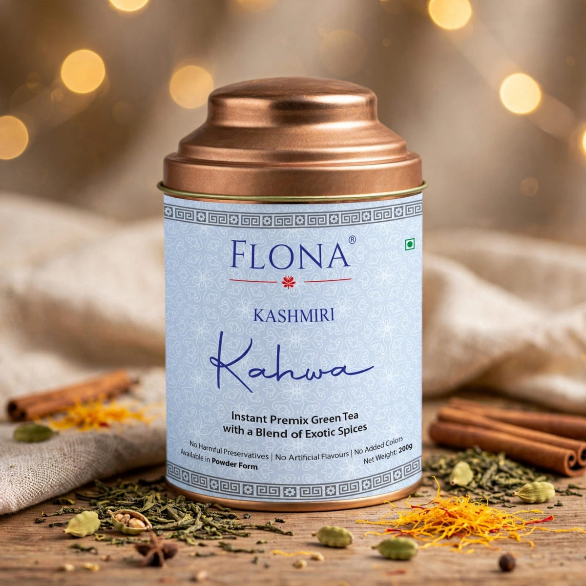 Kashmiri Kahwa Tea Premix – 200g | Shahi Kahwa