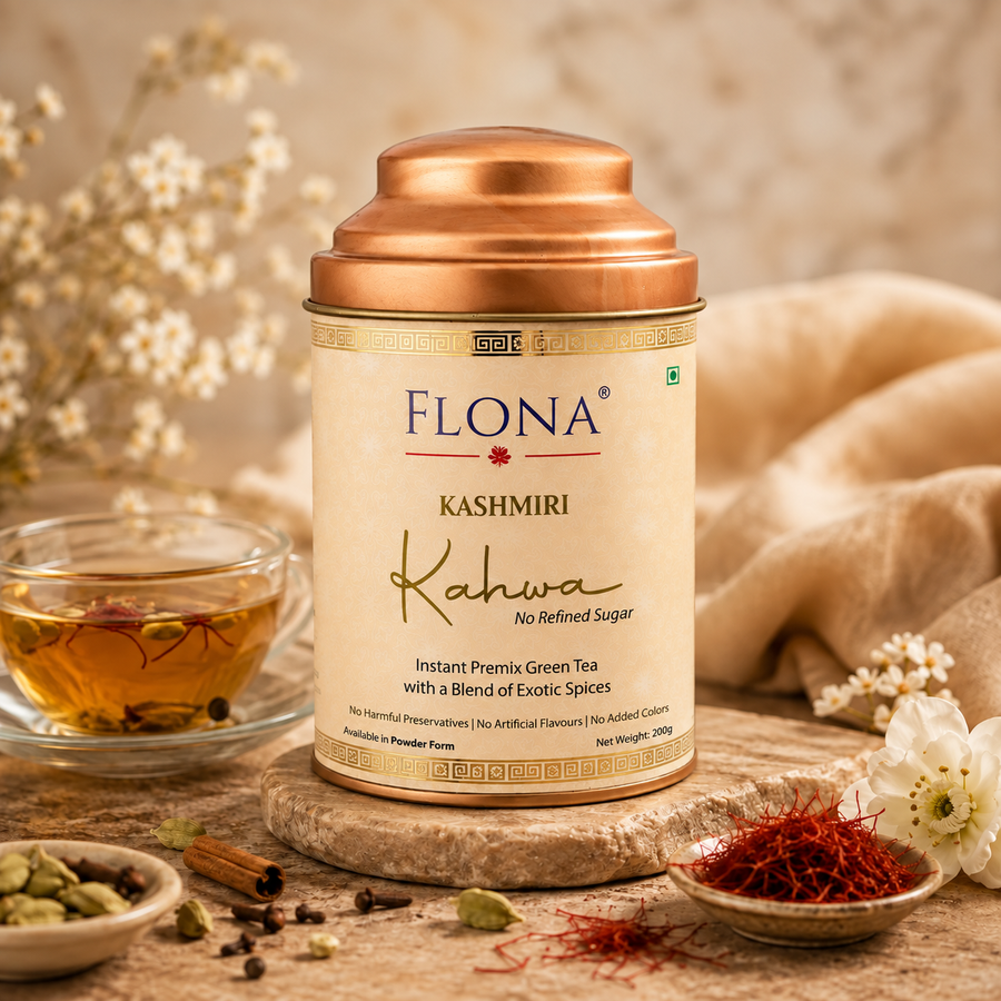 Kashmiri Kahwa Tea Premix – 200g I No Refined Sugar I Shahi Kahwa