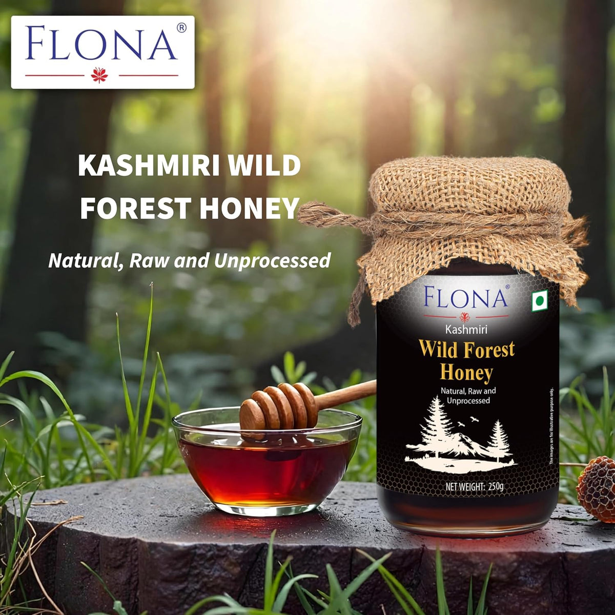 Kashmiri Wild Forest Honey | Natural, Unprocessed & Raw